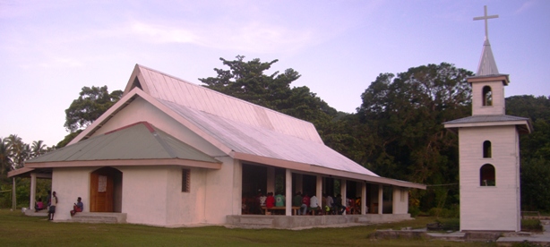 The new Church at Nila